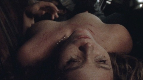 Loretta from Suspect Zero Naked. Breasts, bloody, brunette. 786449