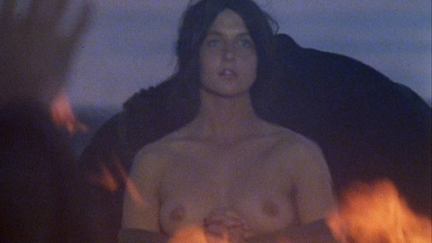 Nadine Reimers in Evilspeak (1981) Breasts Beach Bonfire 740236