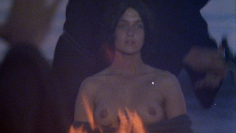 Nadine Reimers in Evilspeak (1981) Breasts Beach Bonfire 740238