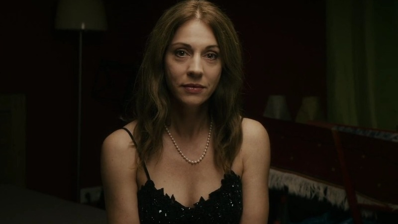 Sexiest Ulrike C. Tscharre Scene in Tatort. Sexy, SFW, black night gown. 761983