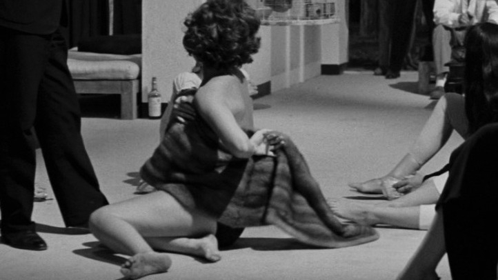 Sexiest Nadia Gray Scene in La Dolce Vita. Sexy, Underwear, SFW, brunette. 749641