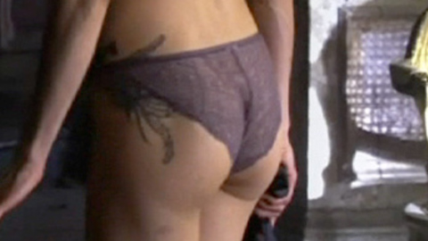 Maggie Q in Nikita (2010-2013) Underwear Back Exposed Brunette 695118