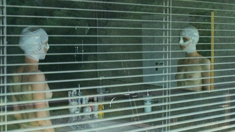 Susanne Wuest in Goodnight Mommy (2014) Breasts Bandages On Head Bathroom 779984