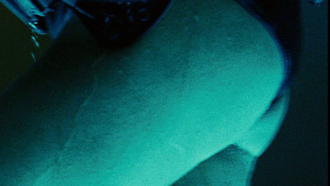 Zoe Saldana in Colombiana (2011) Sexy Crotch Close Up Gun 705185