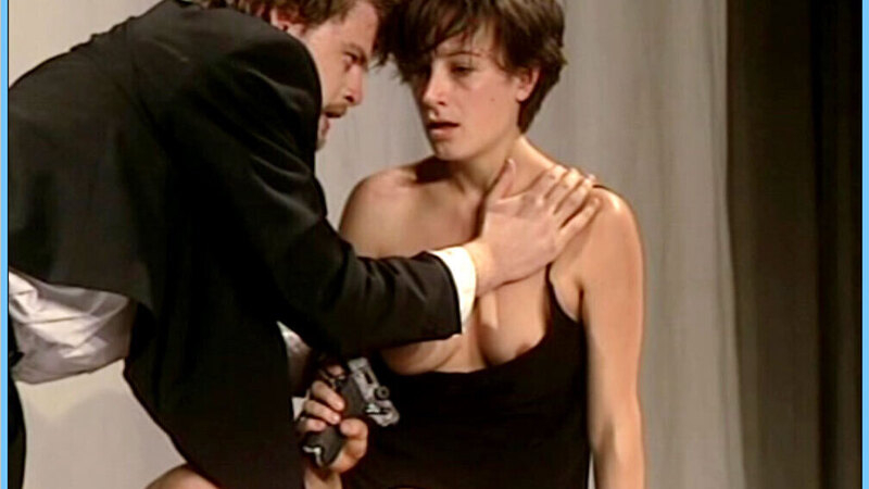Karina Plachetka Naked as Herself. Breasts, black dress, brunette. 636081