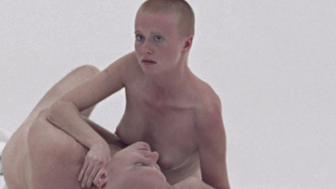 Maggie McOmie in THX 1138 (1971) Breasts Bald Head Breasts 691940