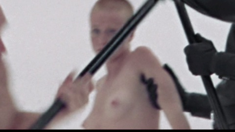 Maggie McOmie in THX 1138 (1971) Breasts Bald Head Breasts 691937