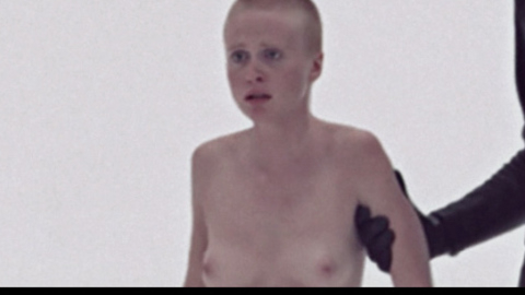 Maggie McOmie in THX 1138 (1971) Breasts Bald Breasts 691938