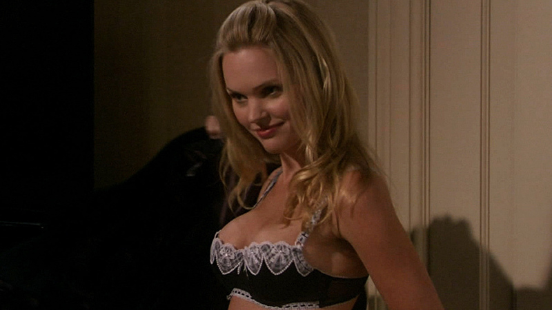 Rules of Engagement's Sexiest Scenes with Sunny Mabrey. Underwear, SFW, black bra. 671004