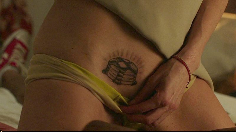 Hottest Lake Bell Scene in How to Make It in America. Sexy, crotch close-up, pulling panties down. 702338