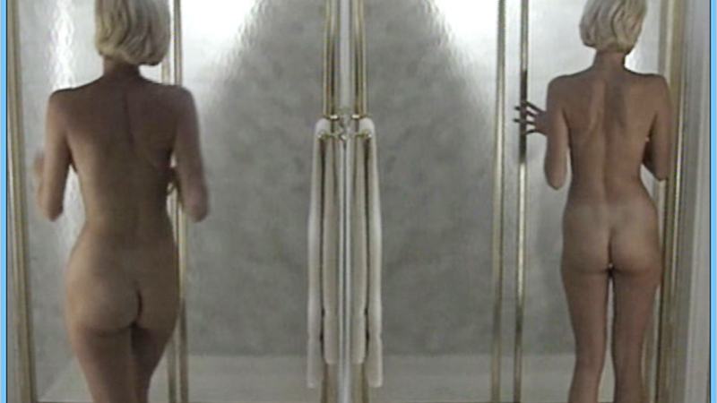 Nudes of Heather from Shower of Blood. Butt, blonde, getting in shower. 616620