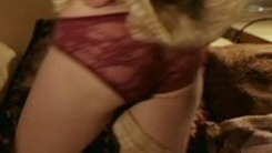 Sexiest Kate Moran Scene in Man at Bath. Sexy, Underwear, male nudity, red lace panties. 747091