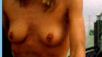 Luigia Zucaro Nude as Naked Woman. Breasts, belly button ring, collage. 610688