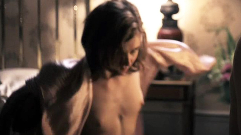 Josefine Preuss in Hotel Adlon (2013) Breasts Bed Bedroom 720916