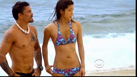 Grace Park in Hawaii Five-0 (2010-2020) Bikini Asian Bikini 695878