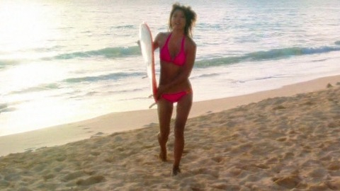 Sexiest Scenes of Kona Kalakaua from Hawaii Five-0. Bikini, SFW, beach. 750917