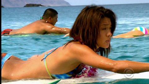 Grace Park in Hawaii Five-0 (2010-2020) Bikini Asian Bikini 690024