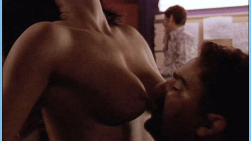 Kylie Rachel Naked in The Hillside Strangler. Breasts, black hair, close-up. 617599