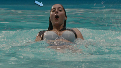 Eva Amurri in The Life Before Her Eyes (2008) Underwear Outdoors Pool 681035