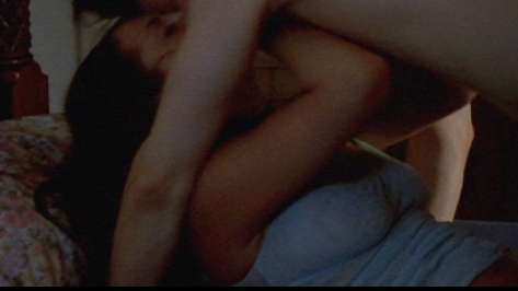 Sexiest Scenes of Mary from The Education of Charlie Banks. Sexy, black hair, blue lingerie. 672437
