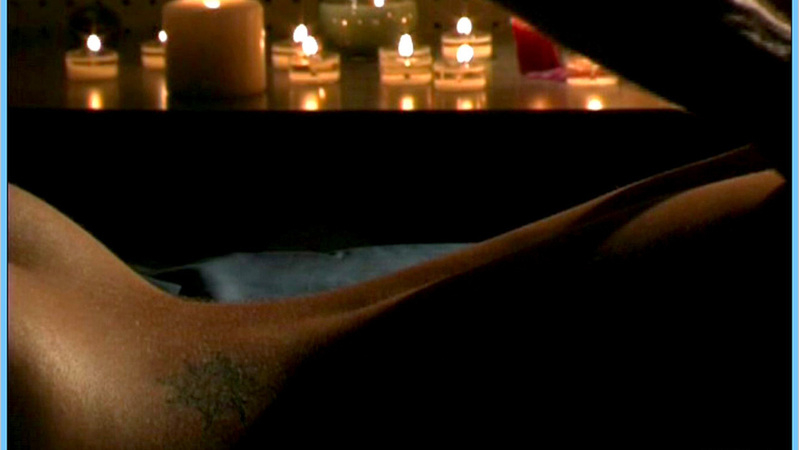 Yancy Mendia Naked in Señorita Justice. Butt, back exposed, candles. 612691