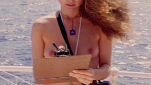 Robyn Cohen Naked in The Life Aquatic with Steve Zissou. Breasts, boat, brunette. 740443