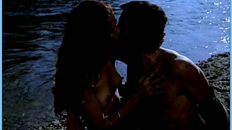 Kali Hansa Nude in The Night of the Sorcerers. Breasts, kissing, nude. 617242