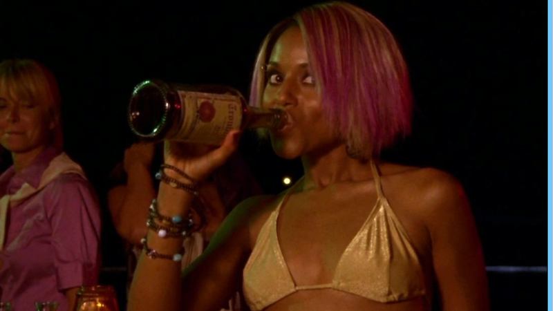 Sexiest Kerry Washington Scene in Psych. Bikini, Black, SFW. 652969