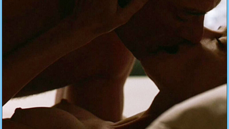 Cynthia Archer from Wake of Death Naked. Breasts, kissing, man on top. 550973