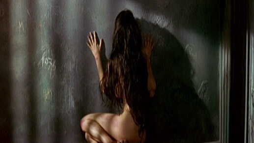 Caterina Murino Nude in Nowhere. Butt, black hair, collage. 638506