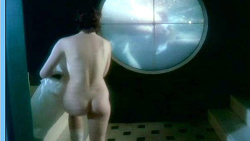 Nudes of Naked Girl in Elevator from Sexmission. Butt, nude, view from behind. 592248
