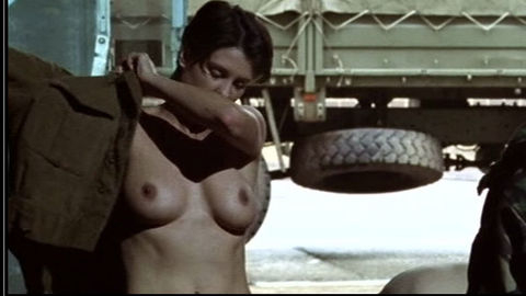 Becca Gallagher from Ultimate Force Naked. Breasts, big breasts, dark hair. 653165