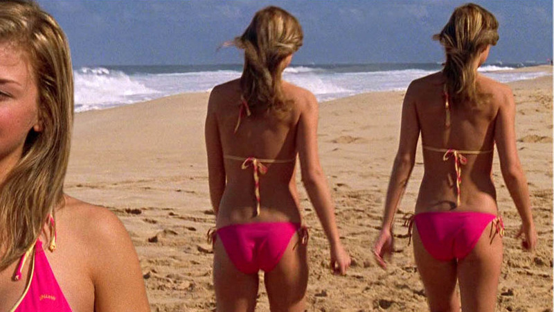 Sexiest Adrianne Palicki Scene in North Shore. Bikini, SFW, beach. 661195