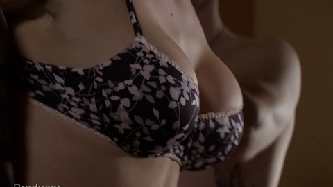 Hottest Sydney Manning Scenes. Underwear, SFW, black bra. 755445