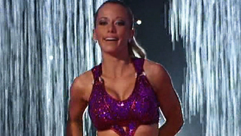 Kendra Wilkinson in Splash! (2013) Sexy Blonde Blue Bikini 723675