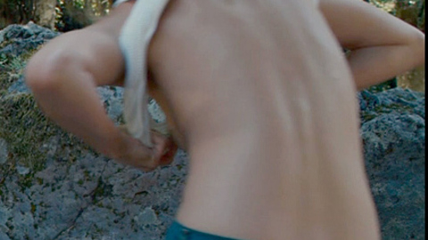 Amber Heard in The River Why (2010) Sexy Back Exposed Forest 702664