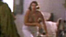 Guadalupe from La vaquilla Naked. Breasts, brunette, hanging breasts. 620753
