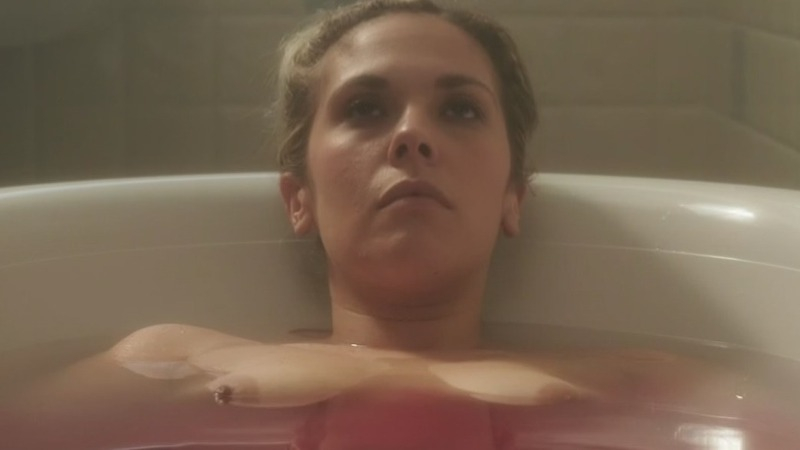 Alysson Paradis Nude as Karine Miguet / Candice Doll. Breasts, bathtub, blonde. 752546
