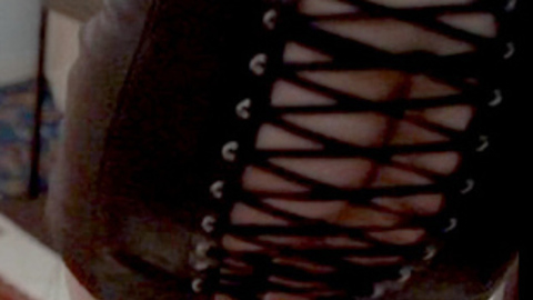Lizzie Brocheré Naked in After Fall, Winter. Butt, black dress, black leather dress. 720583