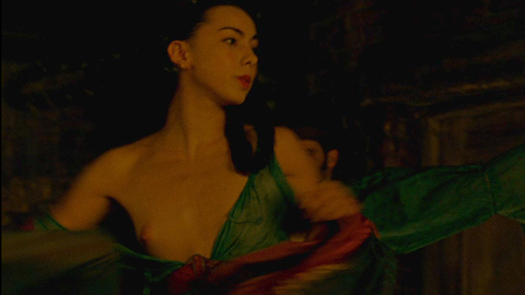 Eliane Chappuis in Gangs of New York (2002) Breasts Black Hair Breasts 680842