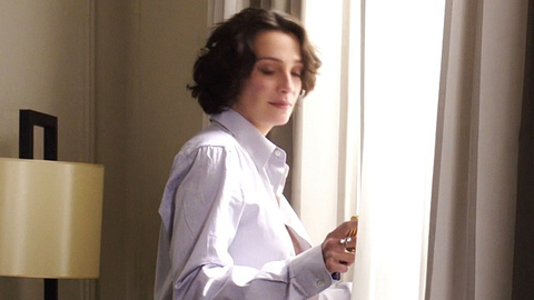 Caroline Bourg in Détectives (2013) Sexy Brunette Looking Out Window 725868