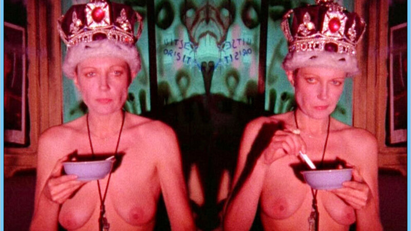 Nudes of Queen Elizabeth I and Bod from Jubilee. Breasts, crown, eating cereal. 570624