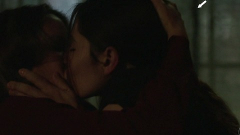 Hottest Sameen Shaw Scenes. Lesbian, Sexy, SFW, two brunettes. 789741