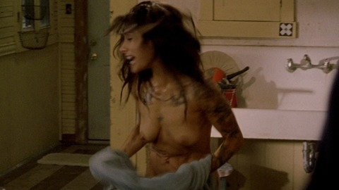 Sarah Shahi in Bullet to the Head (2013) Breasts Black Hair Breasts 728813