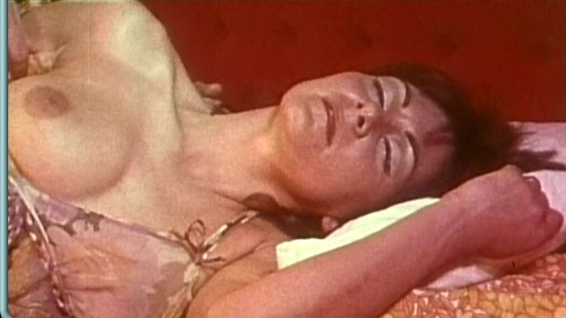 Nudes of Susan Harris from Is There Sex After Marriage?. Breasts, brunette, grabbing pillow. 618882