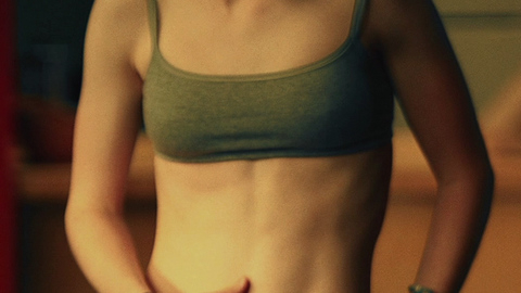 Elliott Page in Hard Candy (2005) Underwear Grey Underwear Pale Skin 689000