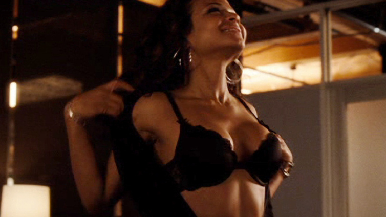 Sexiest Scenes of Keelia from Ghosts of Girlfriends Past. Underwear, Black, belly button piercing. 675395