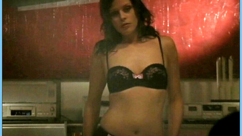 Wilsberg - Schuld und Sünde's Sexiest Scenes with Alma Leiberg. Underwear, SFW, black bra. 592968