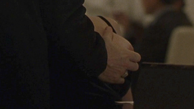 Melissa Mascara Nude as Businessman's Wife. Breasts, breast out of dress, dress open. 686312