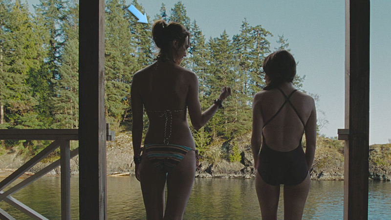 Sexiest Arielle Kebbel Scene in The Uninvited. Bikini, SFW, outdoors. 670363